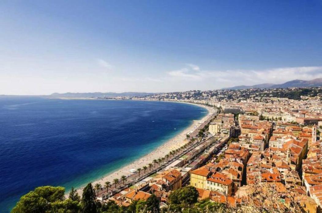 Vue Mer Et Montagne Panoramique Nice Eksteriør bilde